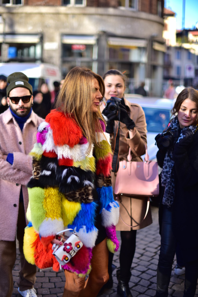 mfw street style FW16/17 anna dello russo