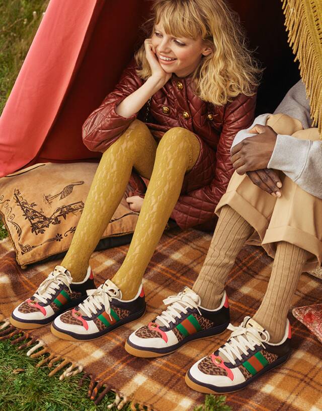 Gucci Drops Screener Sneakers